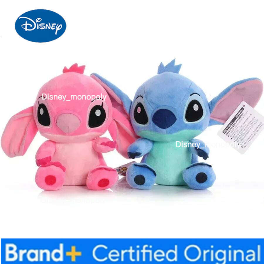 Disney #new 20cm Stitch Models Cartoon Stuffed Dolls Anime Plush Baby Toys Kawaii Kids Birthday Gift H260126