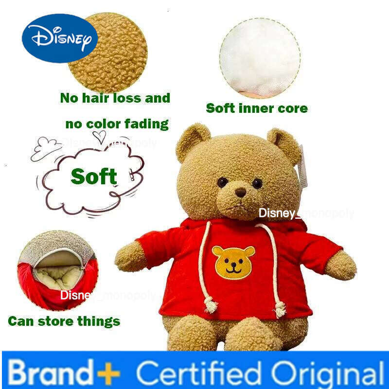 Disney 30/40cm Plush Hidden Safes Storage Safe Compartment Sight Secret Stash Box Creative Gift for Money Jewelry Kids Doll Bear H260126