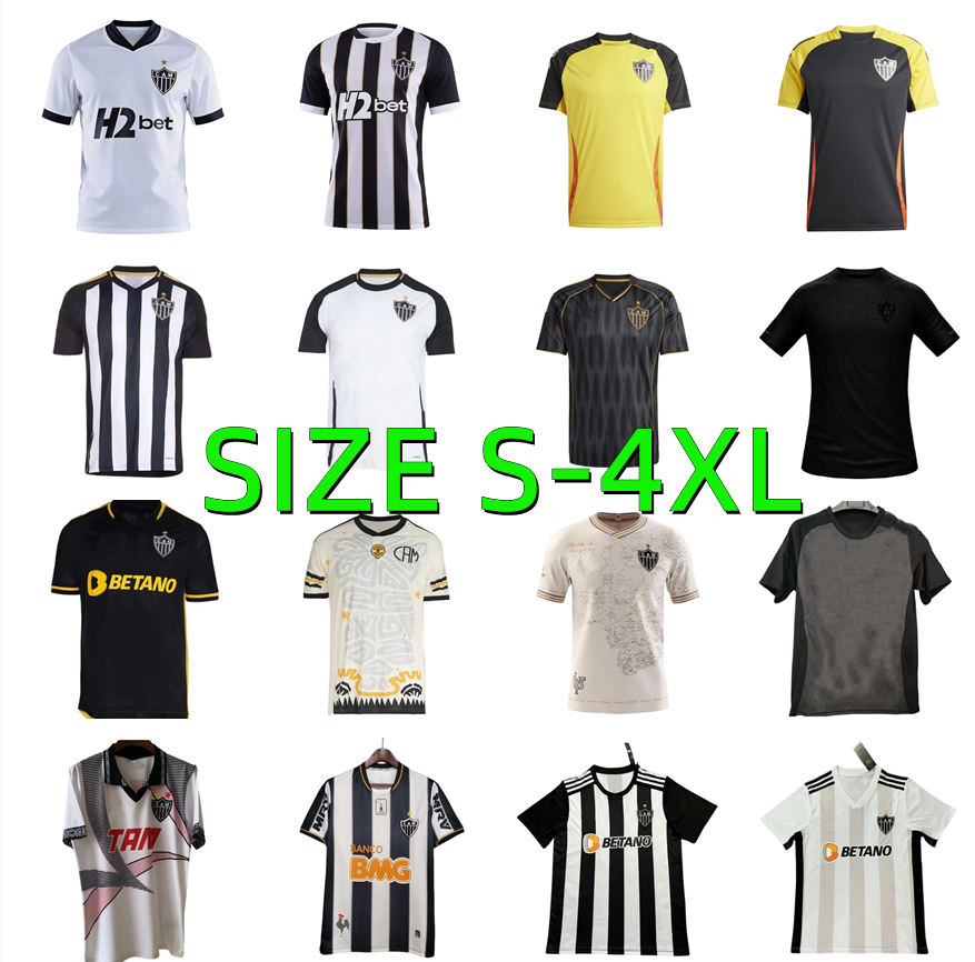 2026 2027 Atletico Mineiro soccer jerseys 24 25 26 27 BIEL ALEXSANDER G.SCARPA REINIER BERNARD HULK DUDU JR SANTOS CUELLO Ronaldinho retro 2013 Vintage football Shirt