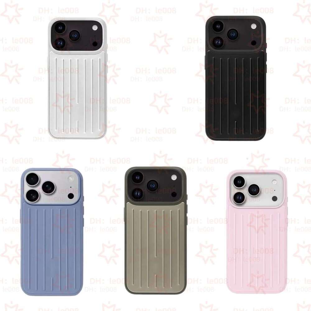 RIM Phone Case Suitcase phone case Designer iPhone Case for Apple iPhone 17 Pro Max 16 15 Polycarbonate Aluminum Alloy MagSafe Weave Back Cover Coque Funda dhgate