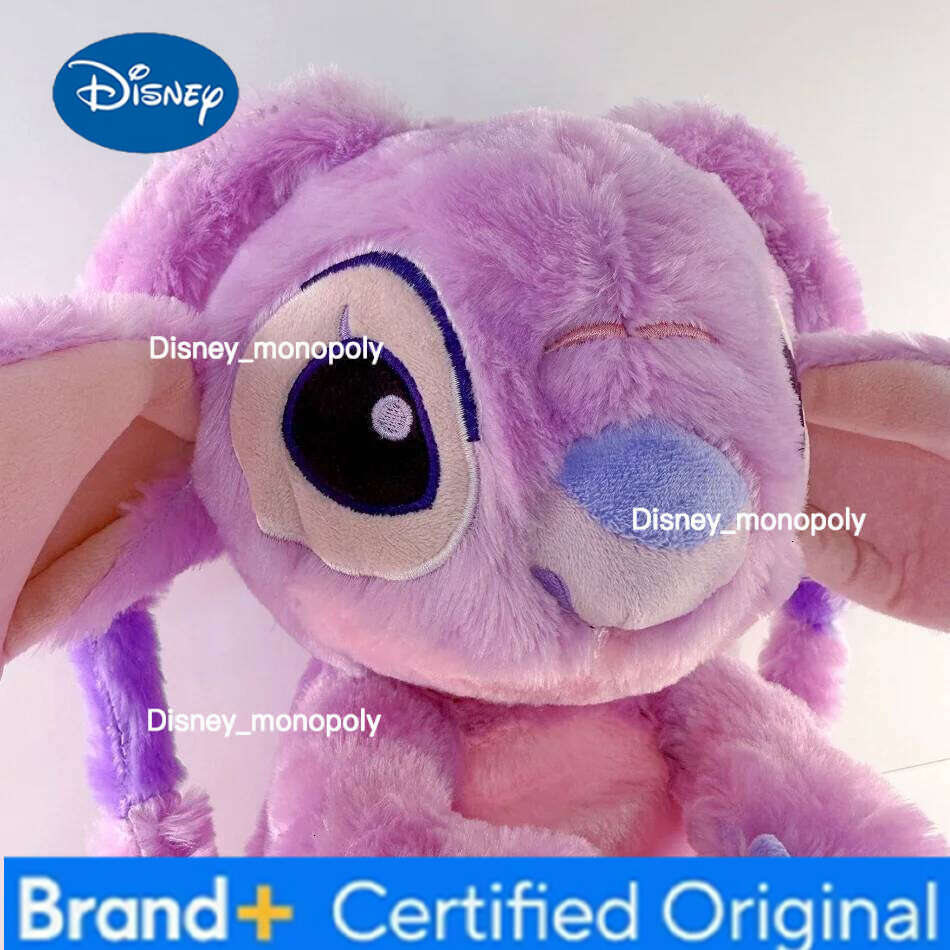 Disney New Big Stitch Breathing Companions Sleeping Plush Doll Boy Girls Soothing Music Luminous sleeping toy Room Ornament H260126