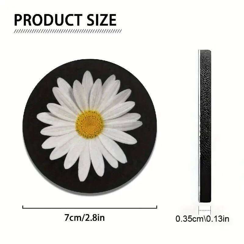 Durable Non-slip Beverage Mat Set with Thermally Protected Design for Automobiles' Cups