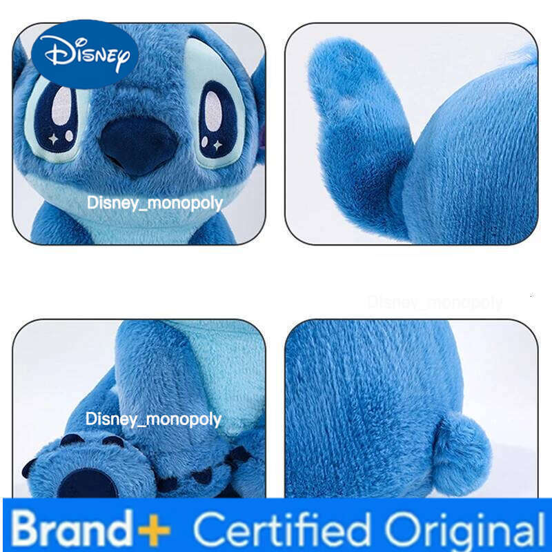 Disney 35-60CM Lilo and Plush Anime Cartoon Stuffed Xmas Kawaii Stitch Doll Plushie Kids Birthday Cute Toys Gifts H260126