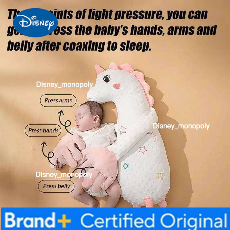 Disney Soothing Automatic Palm Patting Stuffed Animal Sleep Soothers Adjustable Speed Remote Control Sleeping Buddy for Baby H260126