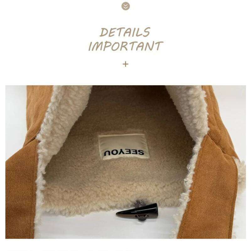 Fluffy Dachshund Simple Crossbody Women Large Capacity Commuting Shoulder Comfortable and Versatile Texture Bucket Bag XJ260125