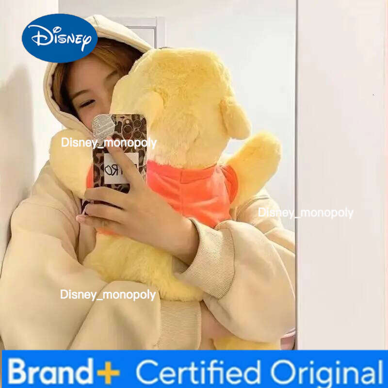 Disney Kawaii Stitch Winnie Plush Toy Doll Cartoon Cute Edward Pooh Mr Sanders Anime Figure Pillow Peluches Birthday Gift H260126