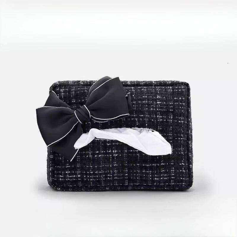 Fragrant Car Pack with Luxury Butterfly Wing - Backrest Simple Hanging Tissue Box, Ideal for Auto Interior