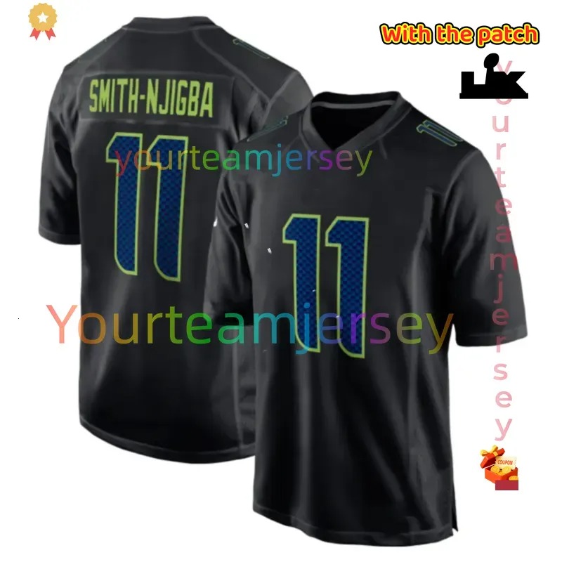 Custom 2026 super bowllx 2025 Rivalries Jerseys 10 Cooper Kupp Darnold Smith-Njigba Walker III Love Any Name Embroidered Letter Number shxinet Design Polyester