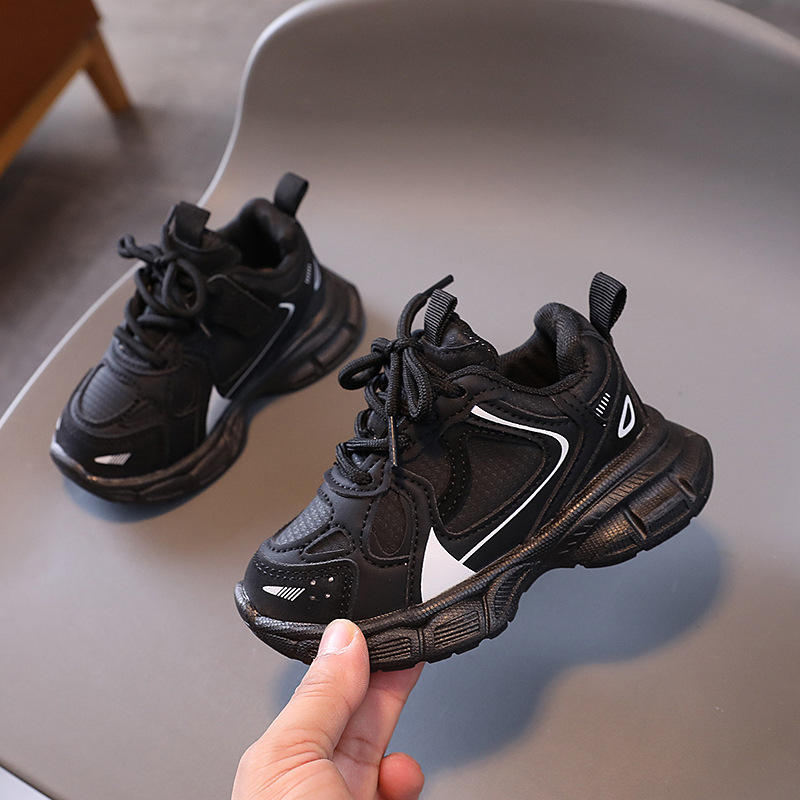 Free shipping 2026 Spring and Autumn New Children Sports Shoes Soft soled Non slip Casual Running Shoes for Boys and Girls