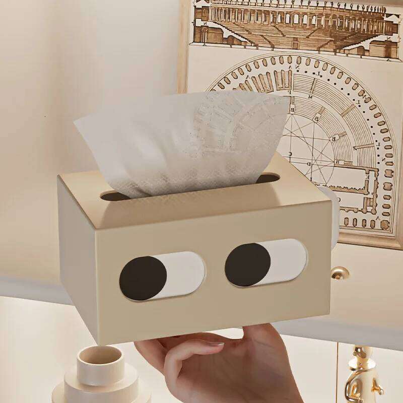Napkin Rings Tissue Case Paper Container Solid Storage Box Home Table Decoration