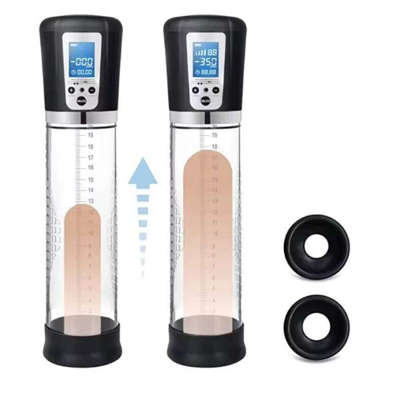 Electric Pump Enlargement Vacuum Penis Extender Sexy Man Toy Increase Length Enlarger Male Masturbator Adult supplie 26L0126