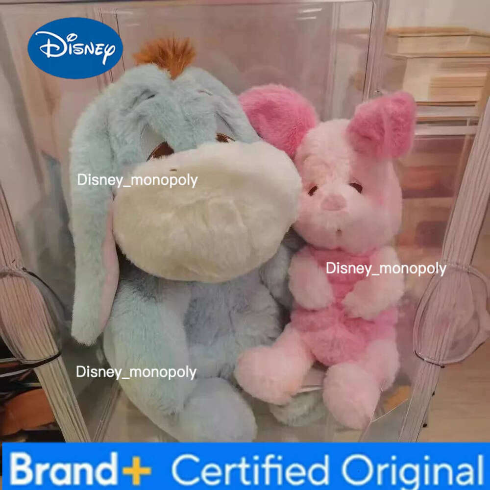Disney Winnie The Pooh Eeyore Piglet Plush Toy Animal Donkey Pig Cartoon Anime Figure Room Decor Cushion Pillow Peluches Gift H260126