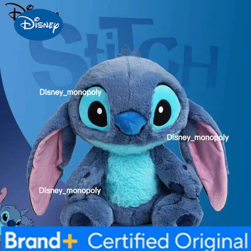 Disney Kawaii Stitch Stuffed Toys Cartoon&Cute Lilo&Stitch Ears Can Move Plush Dolls Birthday Gift For Kids Or Girlfriend H260126