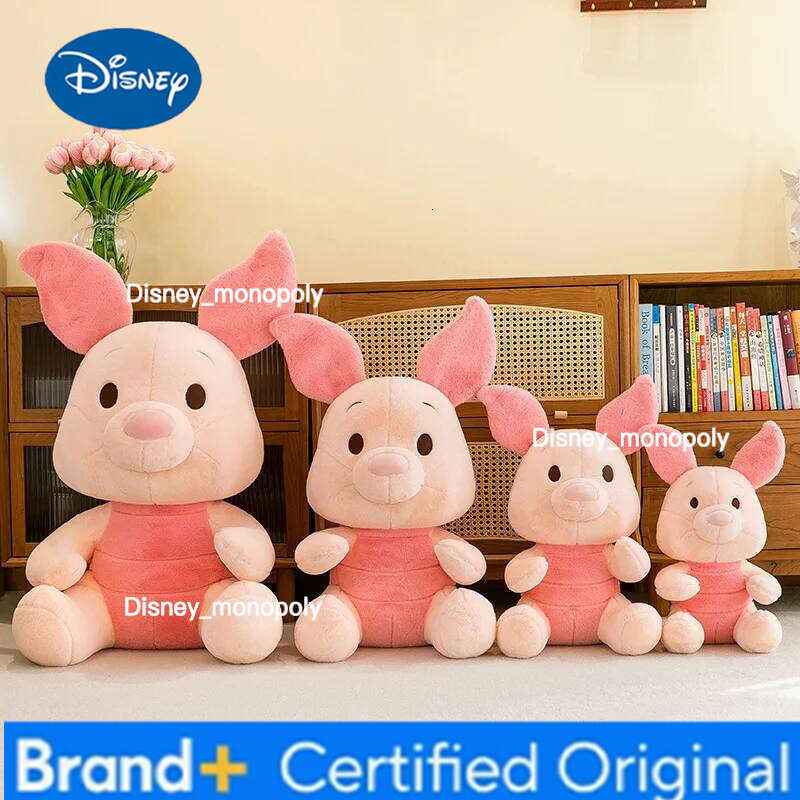 Disney 40/85cm Piglet Pig Doll Cartoon Anime Stuffed Toys Plush Dolls Comfort Soft Hug Pillow Children'S Birthday Gift H260126
