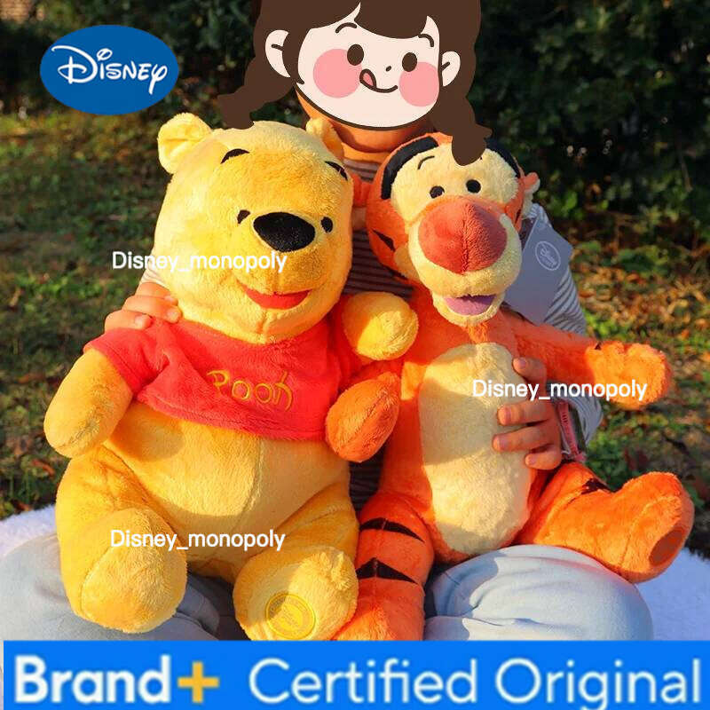 Disney Winnie The Plush Toys Stuffed Animal Set My Friends Tigger And Pooh Soft Bulk Wholesale Dolls Xmas Gifts For Kids H260126