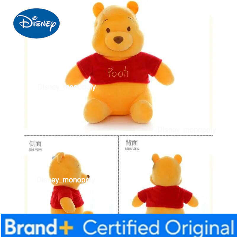 Disney **HOTSALE Winnie The Toys Soft Stuffed Kawaii Anime Doll Cartoon Pooh Bear Plush toys Birthday Gift for Boys H260126