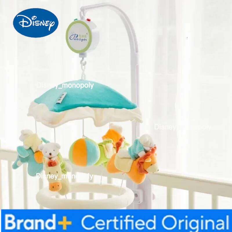Disney Bed Bell Mobile Rattles Soft Felt Astronaut Sky Newborn Music Box Hanging Toy Crib Bracket Baby Gifts Toys H260126