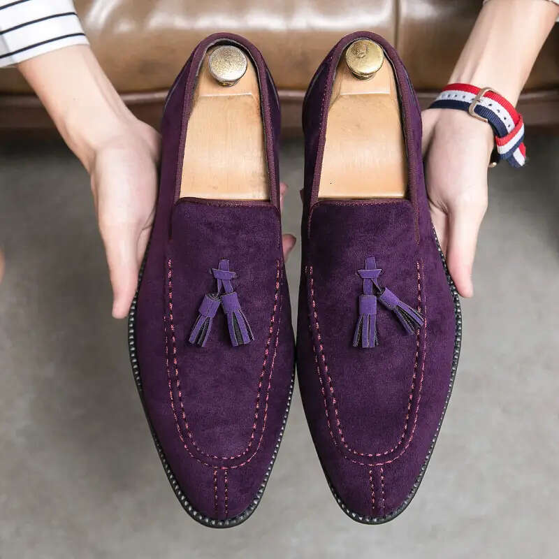 Suede Leather Man Loafers Luxury Casual Shoes For Men Boat Shoes Handmade Men Slipon Driving Shoes Male Moccasins Zapatos