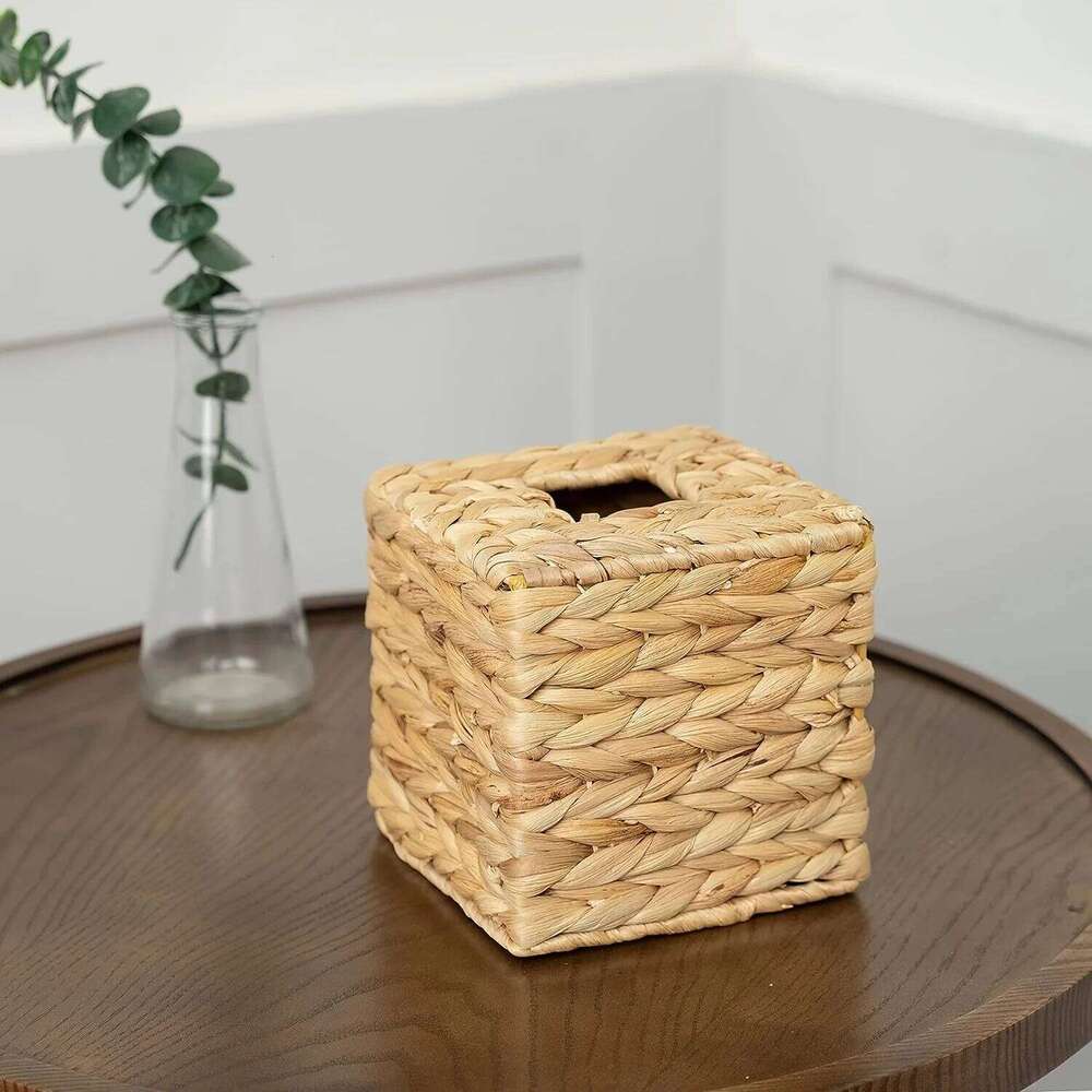 Tissue Bohemian Style Box Holder Decorative Handkerchief Cube Suitable For Bathroom And Desktop Storage Shelf Basket