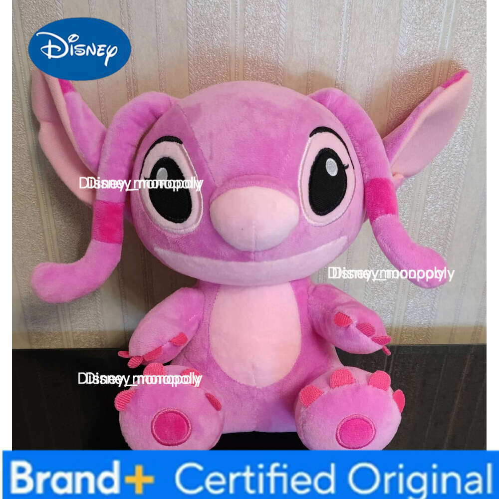Disney Hot Cartoon Blue Pink Dolls Anime Lilo and Stitch Stich Plush Stuffed Toys Christmas Gifts for Kids H260126