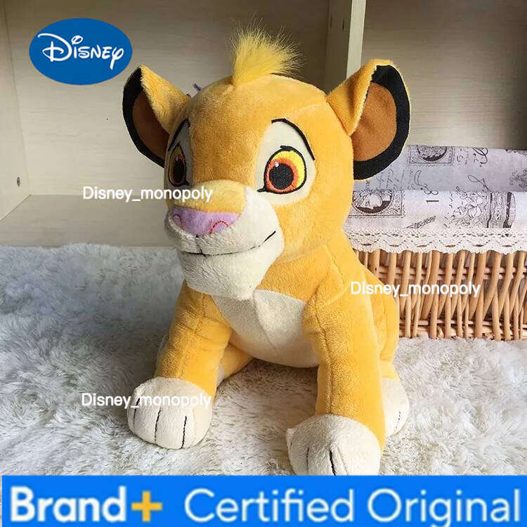 Disney New Hot sale Cartoon 30cm Plush Toy The Lion King 11.8'' Young Simba Soft Cute Doll Boys Girls Birthday Gift H260126