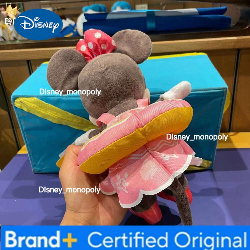 Disney Original 2023 Summer Swimming Ring Mickey Minnie Donald Duck plush toy children's doll Birthday Present For Child H260126