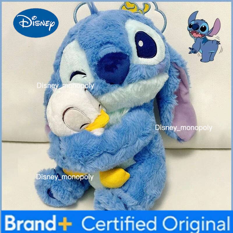 Disney Stitch Plushie Cartoon Kawaii Anime Soft Stuffed Dolls Plush Pillow Appease Toys Birthday Gift For Boys Girls H260126
