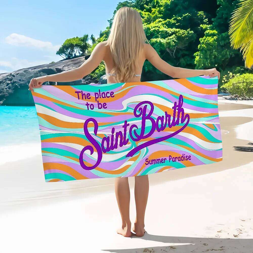 Towel Sauna Barth Saint Gift PoolGym Beach Travel Shower Quick Fashion Dry Sports Print Towels Camping Soft 26Y0126