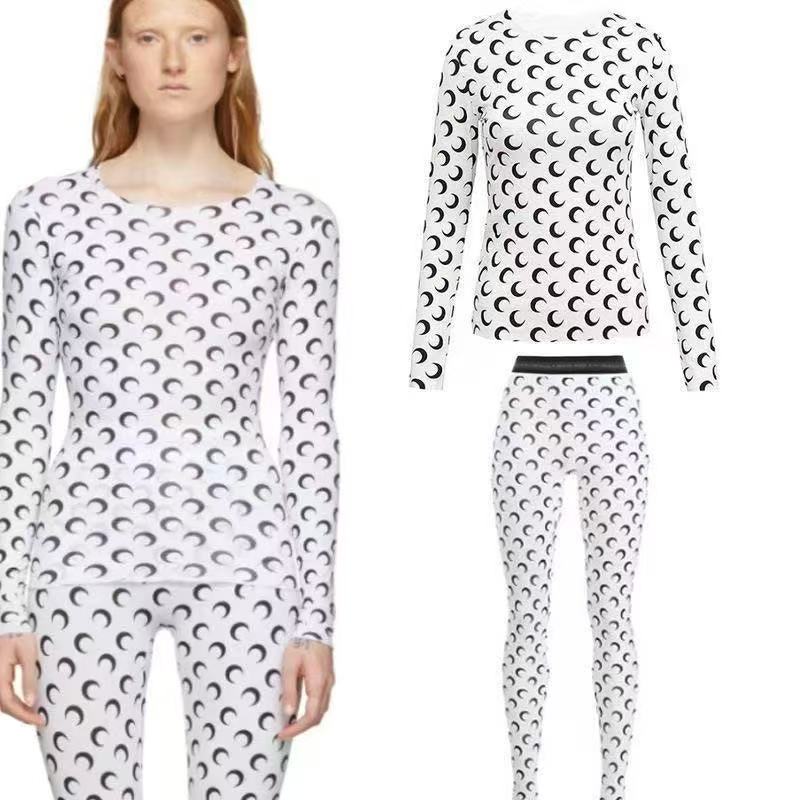 Designer leggings bottoms jumpsuits shirts tee casual sexy t shirt moon top long sleeve tights pants tees outwear tops rompers piece set designer