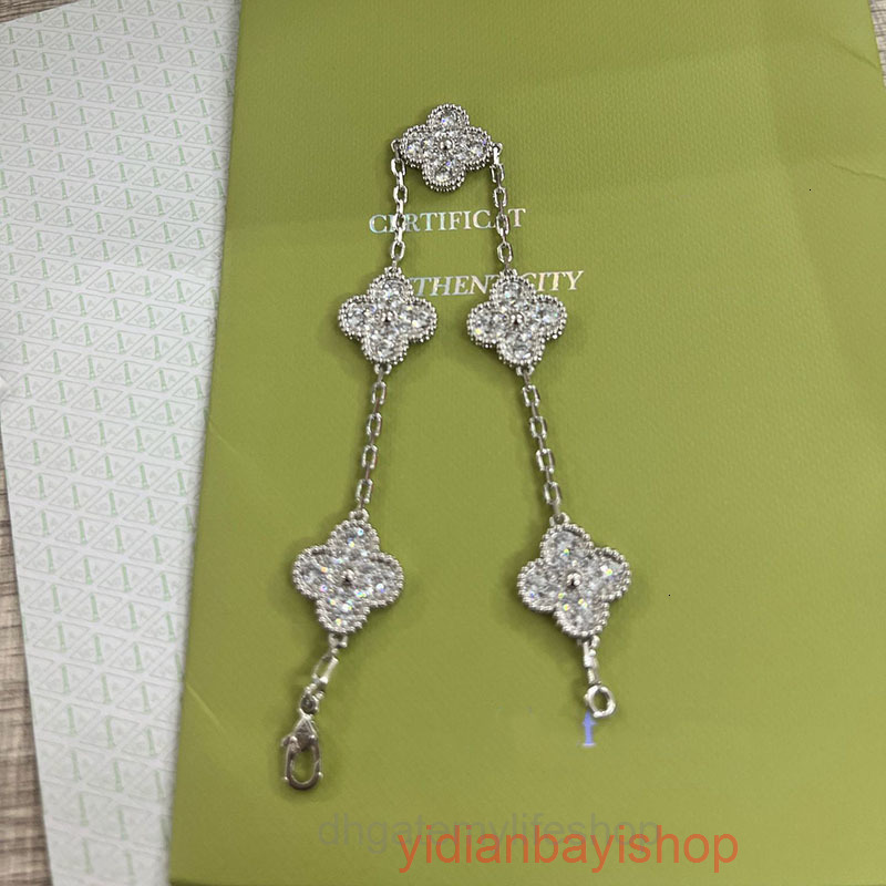 designer vanly cleef braclet jewelery clover Four-Leaf Clover Bracelet Designer Gold Luxury for Women Mother-of-Pearl