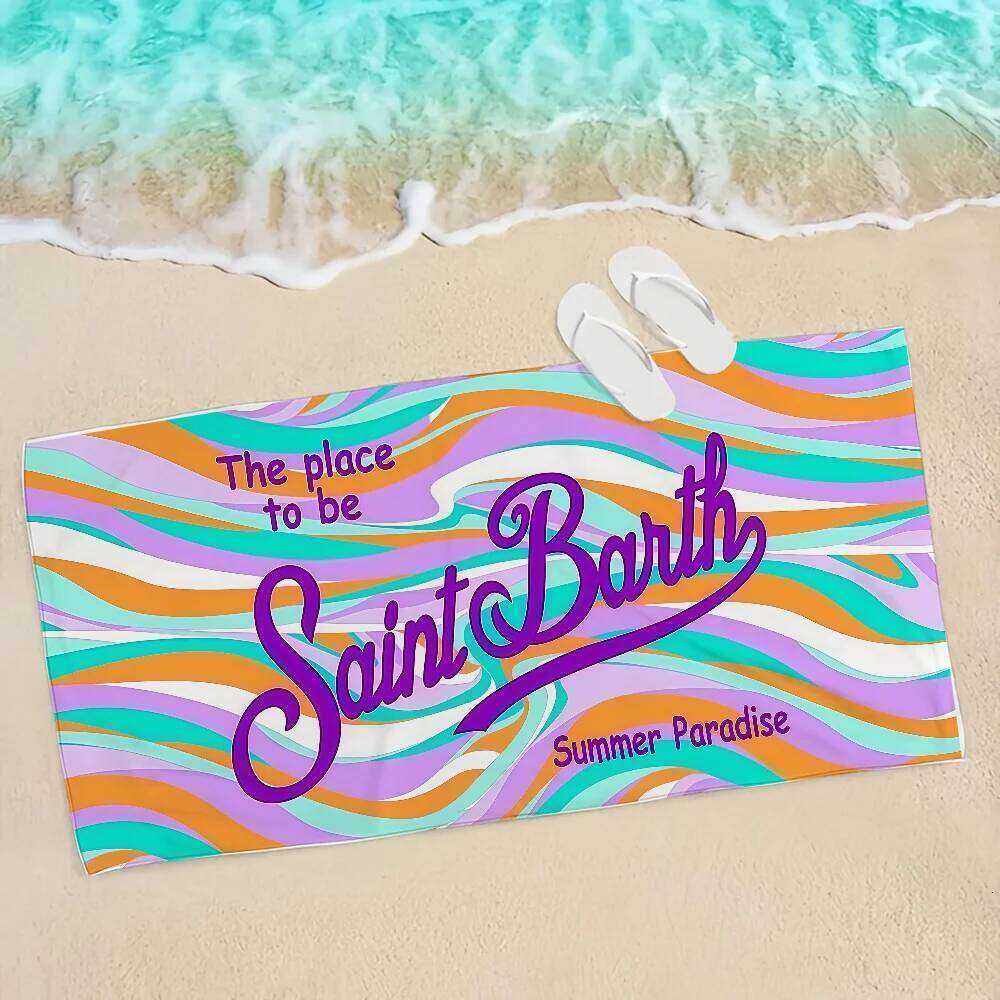 Towel Sauna Barth Saint Gift PoolGym Beach Travel Shower Quick Fashion Dry Sports Print Towels Camping Soft 26Y0126