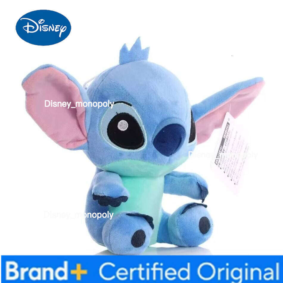 Disney 20cm Plush Stitch Baby Movie Cartoon Model Doll Children Action Figures Stuffed Toys Pendant Gifts for Kids H260126