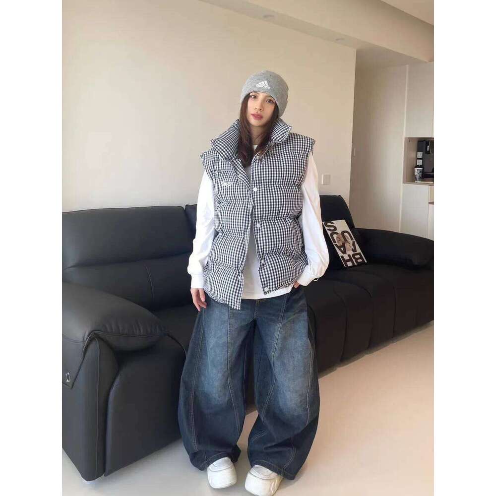 Casual Womens Y2K Loose Baggy Jeans Blue Washed High Street Vintage Cargo Pants Wide Leg Oversized Trousers y2k pants C260126 - view 5