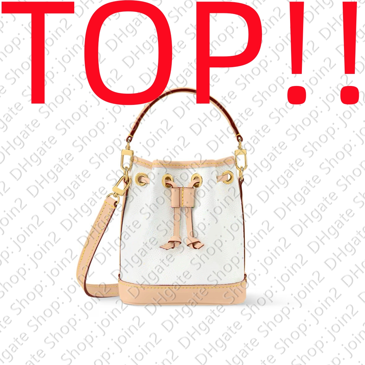 Multicolor TOP. M27493 NANO NOE Mini Bucket Bag / Designer join2