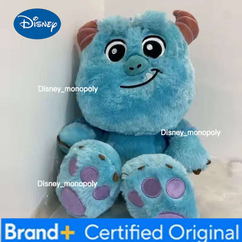 Disney Monsters University Sitting Plush Toys Sulley Sullivan Stuffed Animals Soft Kids Doll Children'S Birthday Festival Gifts H260126