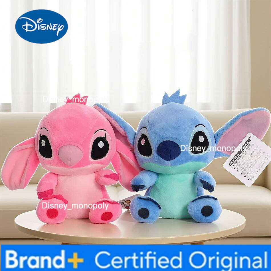 Disney 20cm Plush Stitch Baby Movie Cartoon Model Doll Children Action Figures Stuffed Toys Pendant Gifts for Kids H260126