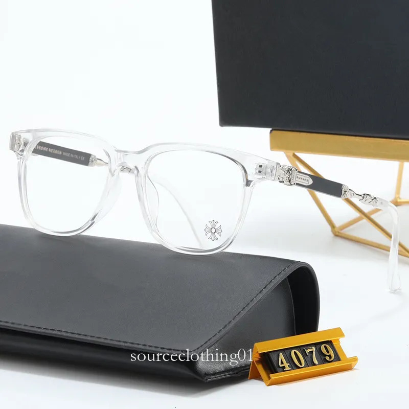 Chrome Glasses Heartglasses Designer Sunglasses For Women Men Business Glasses Frame Anti-Blue Light Flat Mirror Glasses Square Frame Sunglasses a5b