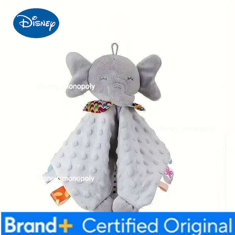 Disney Rabbit Comforter Blanket Soft Appease Baby Rattle Animals Toys Soothe Reassure Sleeping Towel Lathe Hanging Toddler H260126