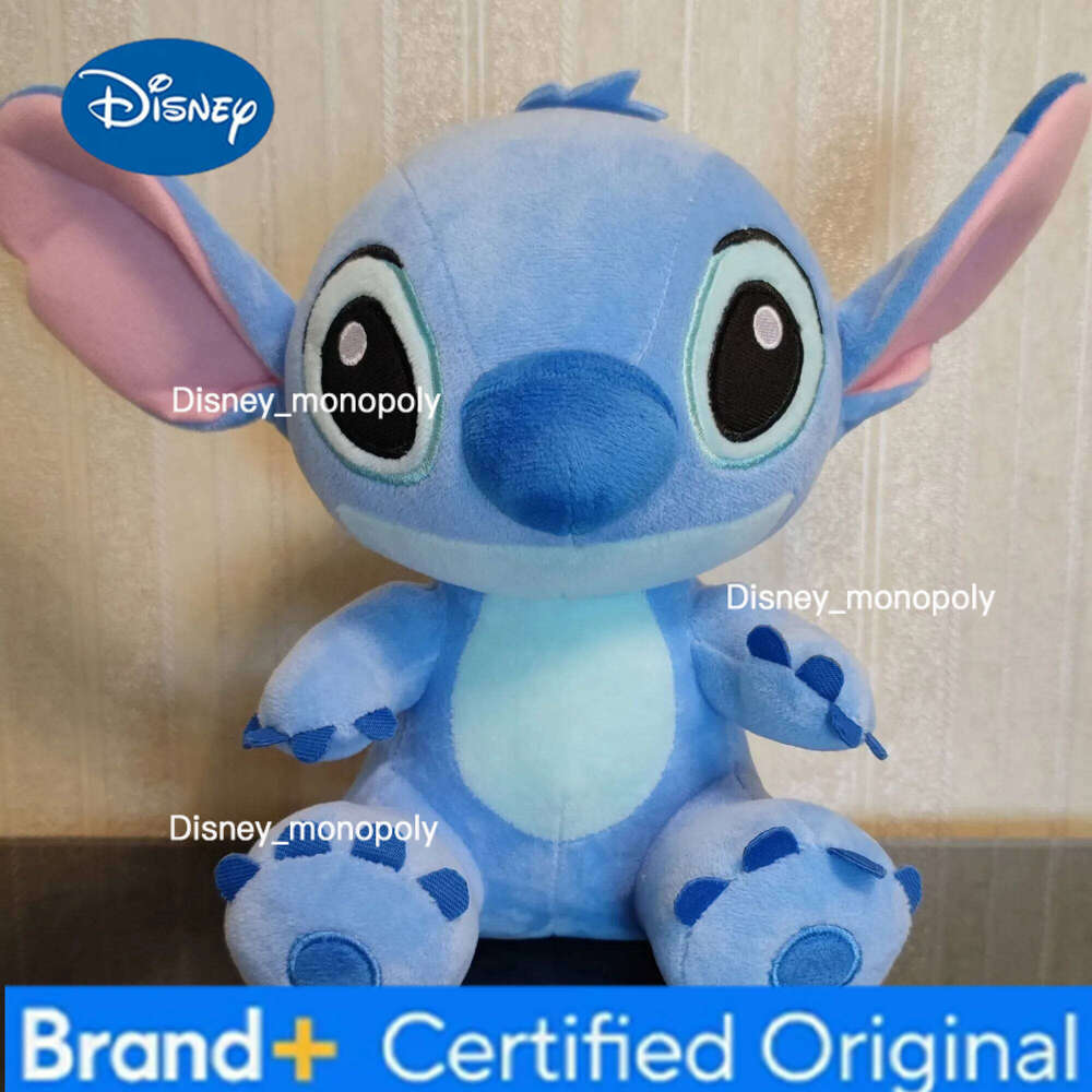 Disney Hot Cartoon Blue Pink Dolls Anime Lilo and Stitch Stich Plush Stuffed Toys Christmas Gifts for Kids H260126