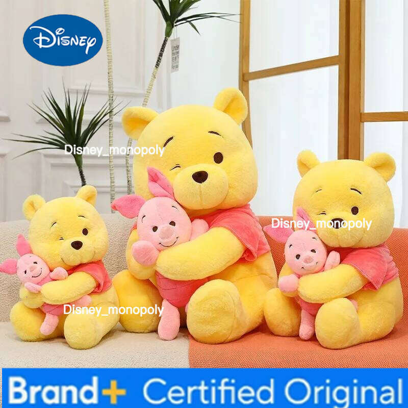 Disney HOTSALE 35cm Winnie the Pooh Plush Toy Cute Little Bear Vivi Doll Friend Birthday Gift Chrimas gift H260126