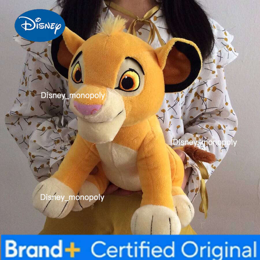 Disney New Hot sale Cartoon 30cm Plush Toy The Lion King 11.8'' Young Simba Soft Cute Doll Boys Girls Birthday Gift H260126