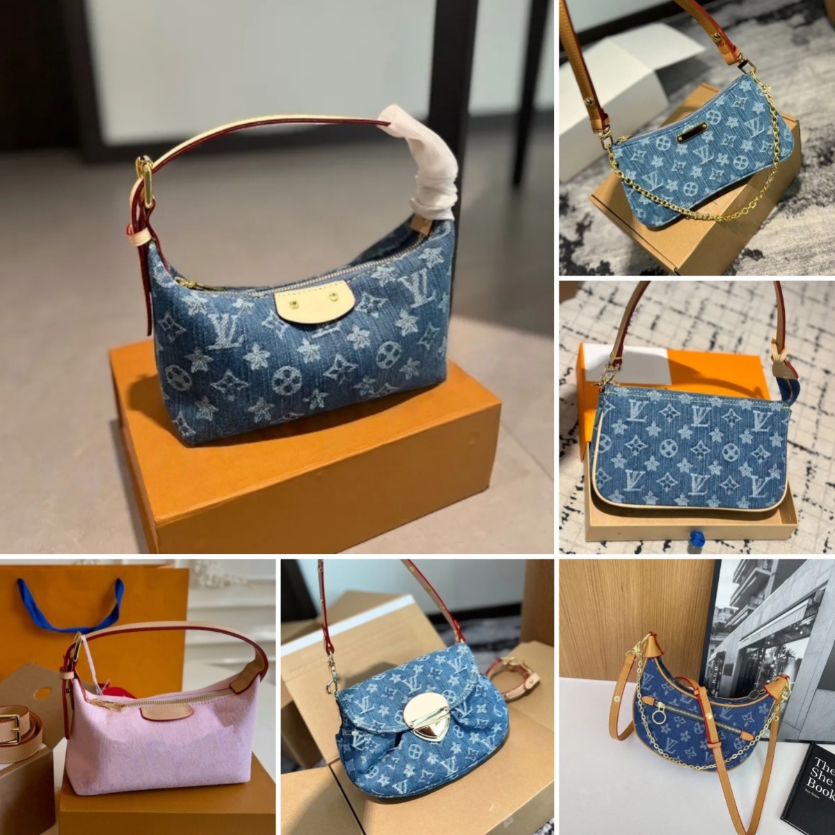 designer purse Luxury bag designer bags Denim shoulder bag designers woman crossbody bag blue purses vintage handbags designer for women tote bags