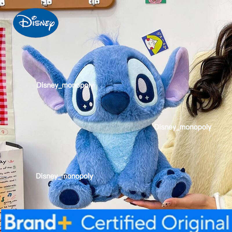 Disney 35-60CM Lilo and Plush Anime Cartoon Stuffed Xmas Kawaii Stitch Doll Plushie Kids Birthday Cute Toys Gifts H260126
