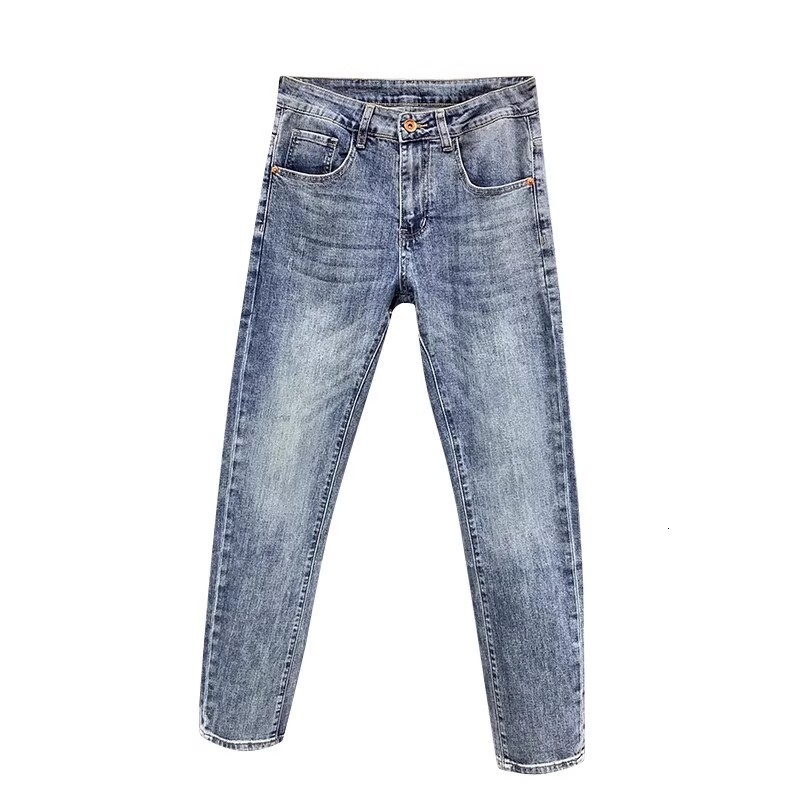 Luxury Brand Designer Clothes 2025 New GBANIE High-End Men's Slim Fit Skinny Jeans European Trend Brand Summer Thin Pants