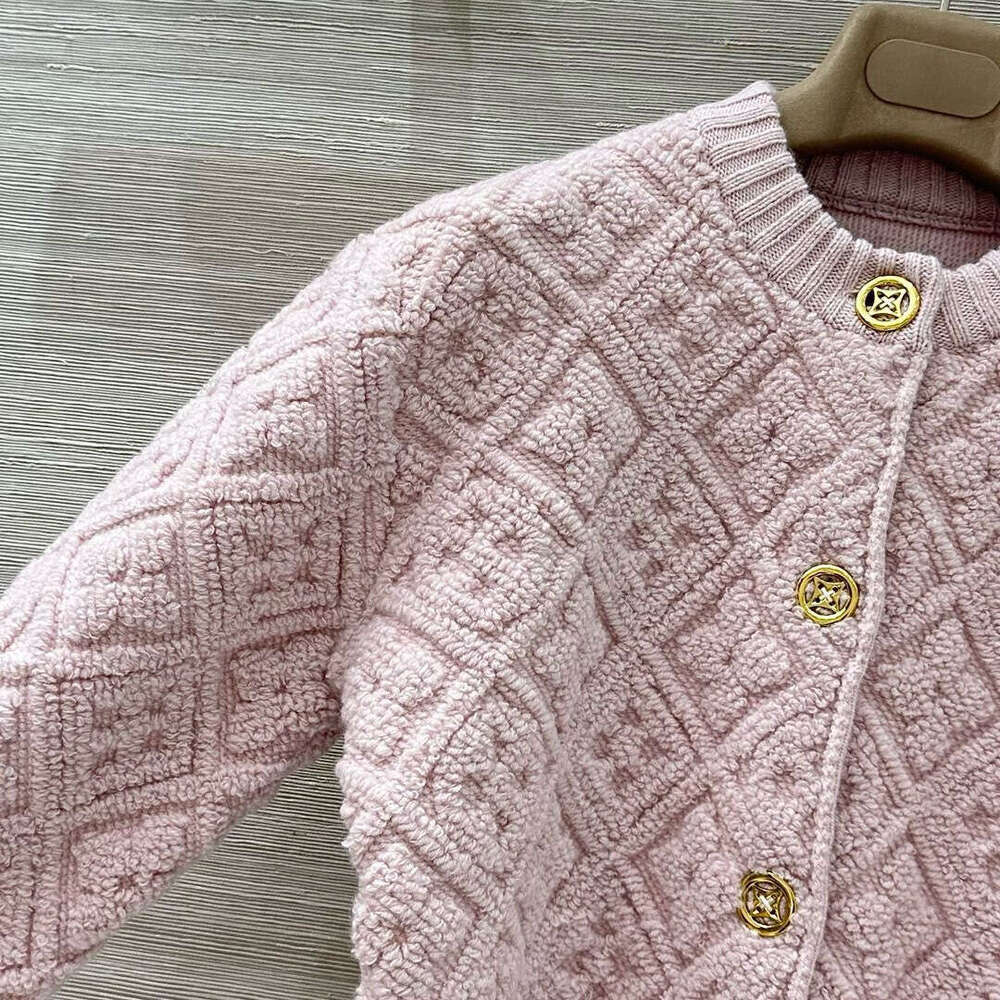 G Quality 25 New Diamond Pattern Jacquard Thick Knitted Cardigan Sweater Stand Collar Zipper Jacket