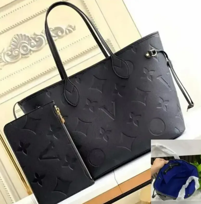 MM size 40156/M40995 Luxury designer bag Women Cross body Embossed Flower Handbag Shoulder Bags Composite Lady Clutch Tote Bag Female Coin Purse