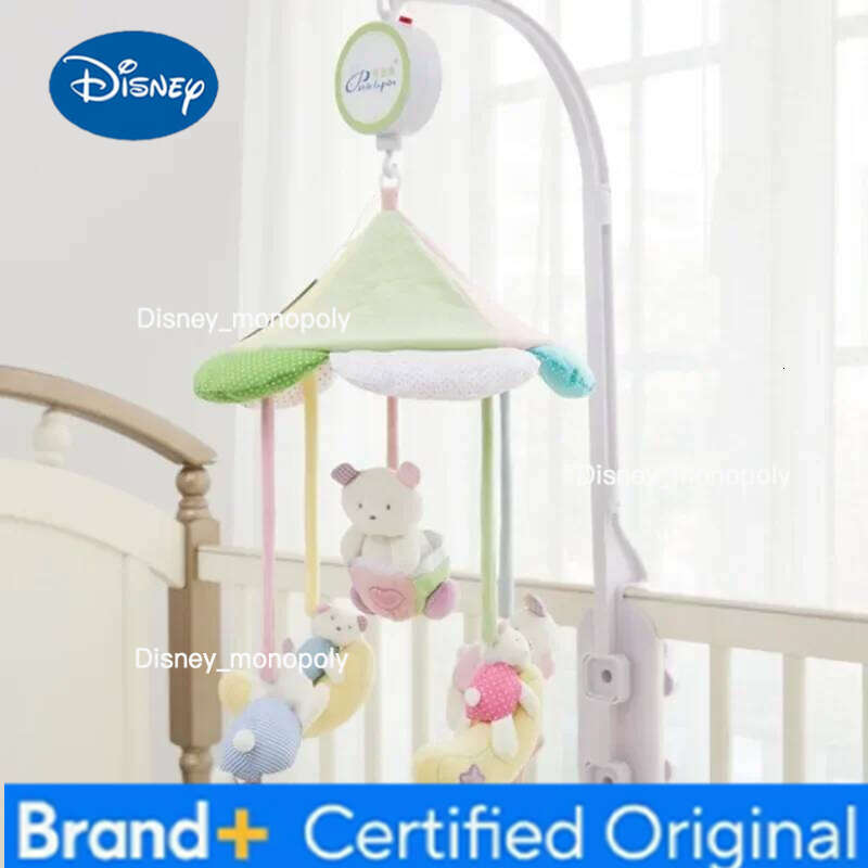 Disney Bed Bell Mobile Rattles Soft Felt Astronaut Sky Newborn Music Box Hanging Toy Crib Bracket Baby Gifts Toys H2601261