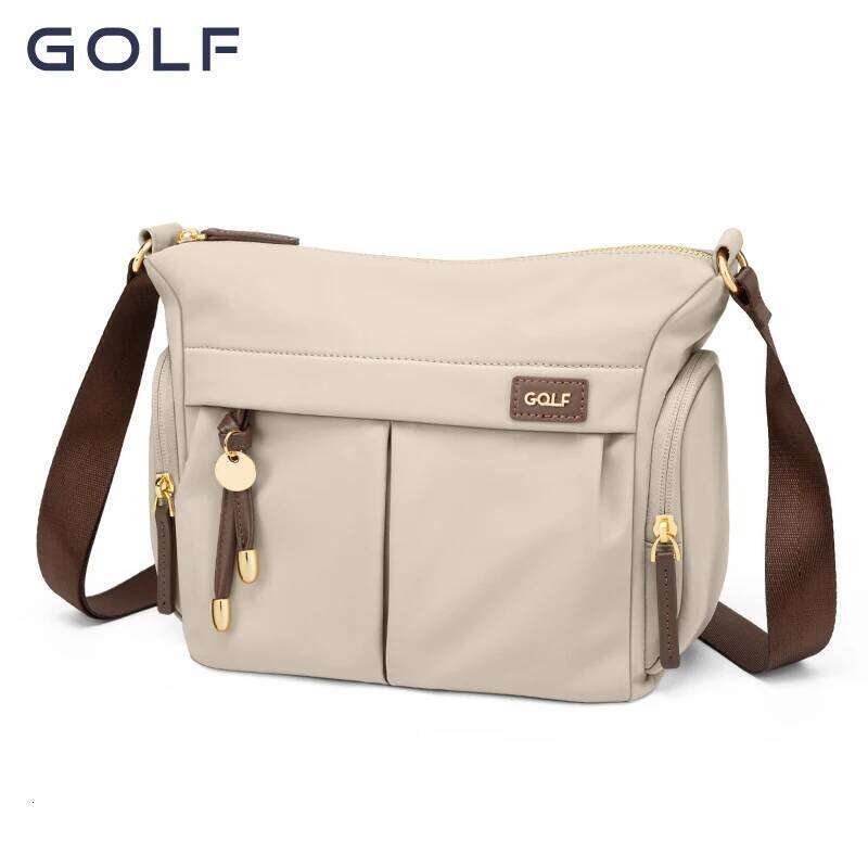 GOLF Crossbody Cell Phone Women Nylon Small Shoulder Bag with Zipper Pouch Inside Waterproof Anti Theft Cross Body Bags 2025 XJ260125