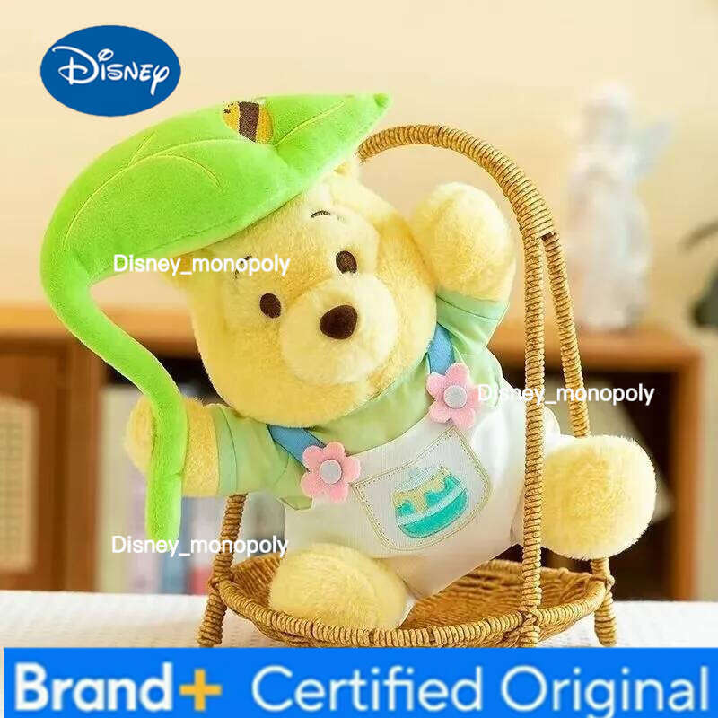 Disney Pooh Bear Plush Toy 25cm Forest Series Cute Cartoon Doll Home Decoration Birthday Christmas Gift H260126