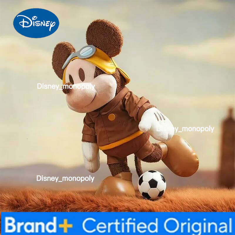 Disney Authentic High quality Minnie Mickey Cartoon Anime Plush Dolls Stuffed Animal Christmas Birthday Graduation Gifts For Kids H260126